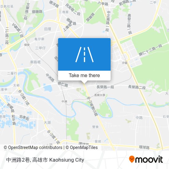 中洲路2巷地圖