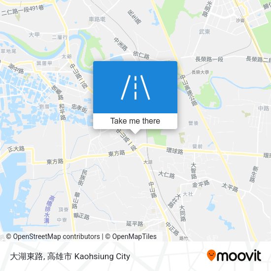 大湖東路 map