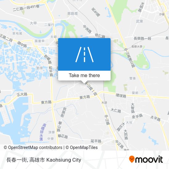 長春一街 map