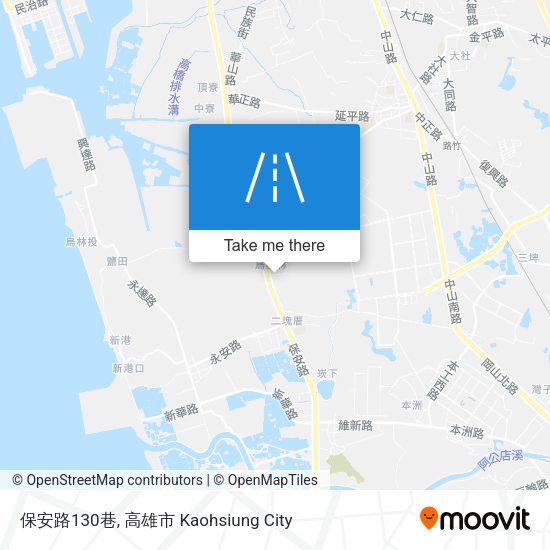 保安路130巷地圖