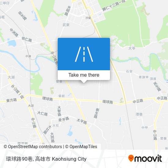 環球路90巷地圖