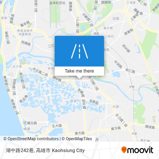 湖中路242巷 map