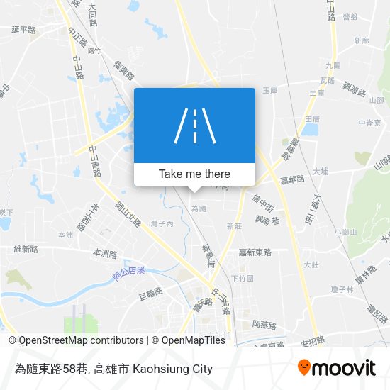 為隨東路58巷 map