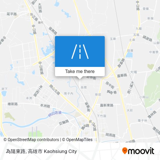 為隨東路 map