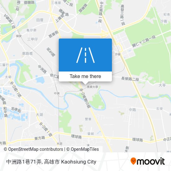 中洲路1巷71弄地圖