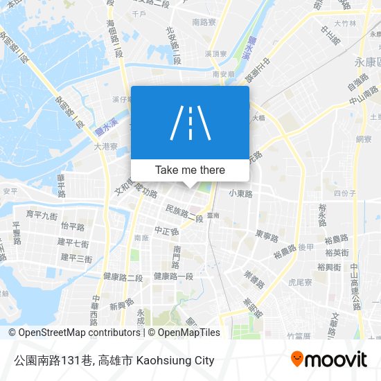 公園南路131巷 map