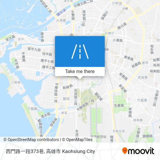 西門路一段373巷地圖