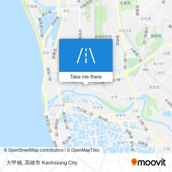 大甲橋地圖