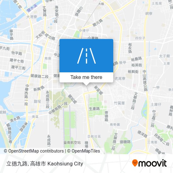 立德九路 map
