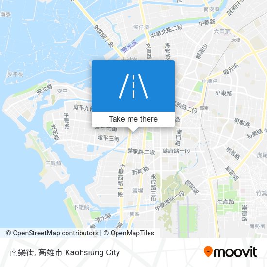 南樂街 map