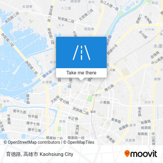育德路 map