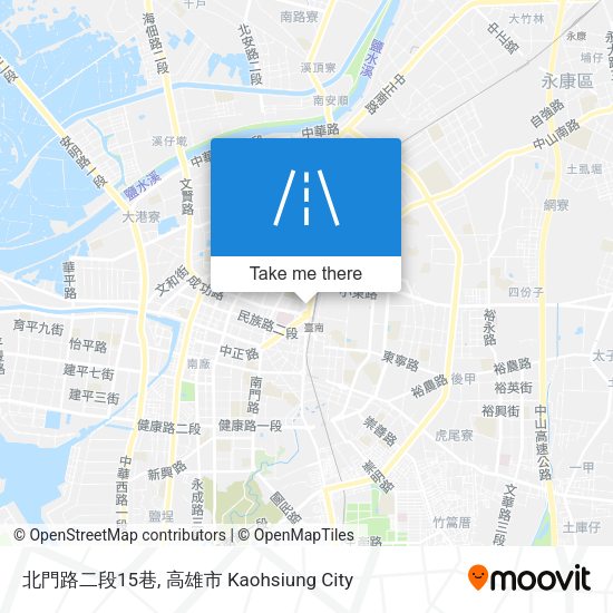 北門路二段15巷 map