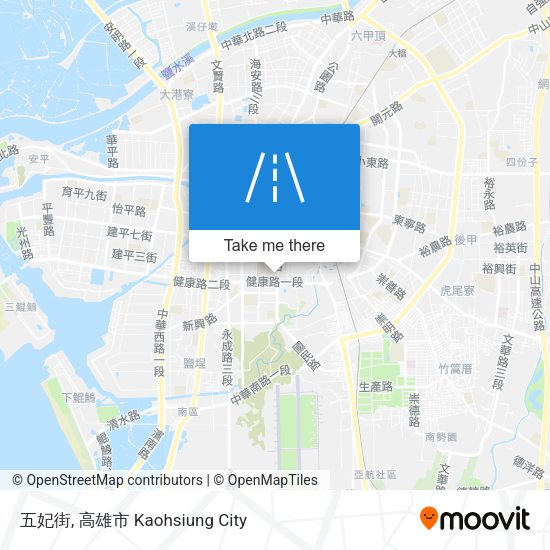 五妃街 map