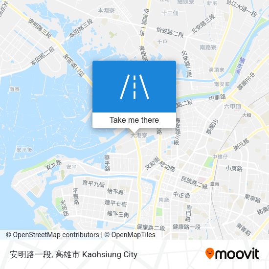 安明路一段 map