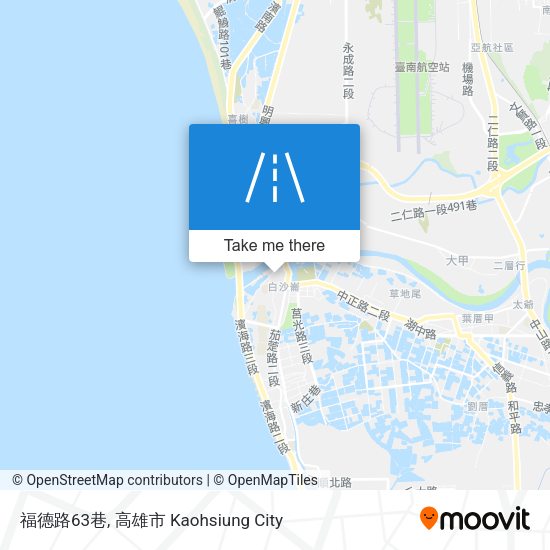 福德路63巷地圖