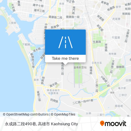 永成路二段490巷地圖