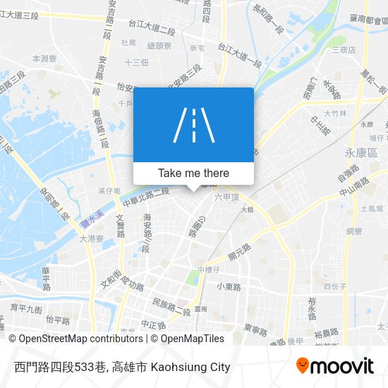 西門路四段533巷 map