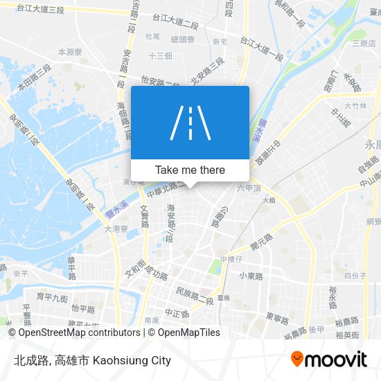 北成路地圖