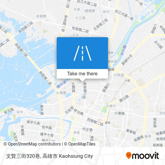 文賢三街320巷地圖