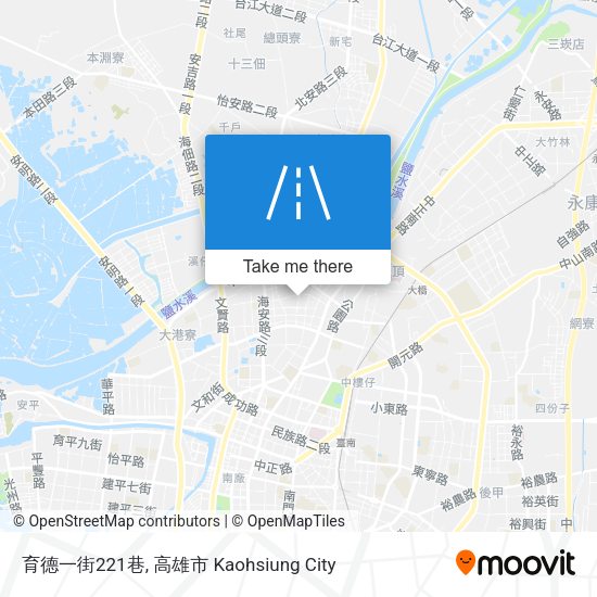 育德一街221巷地圖