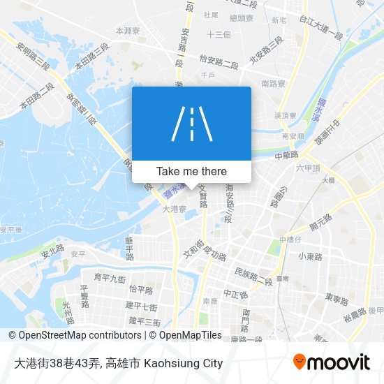 大港街38巷43弄地圖