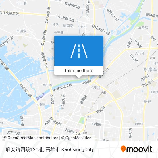 府安路四段121巷地圖