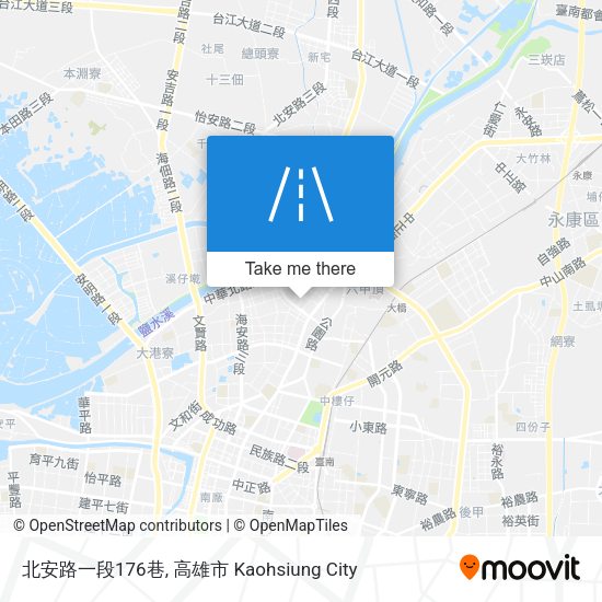 北安路一段176巷地圖