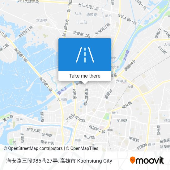 海安路三段985巷27弄地圖