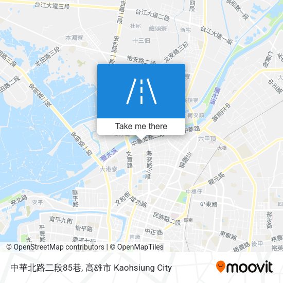 中華北路二段85巷地圖