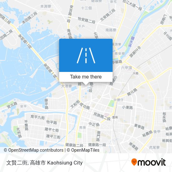 文賢二街 map