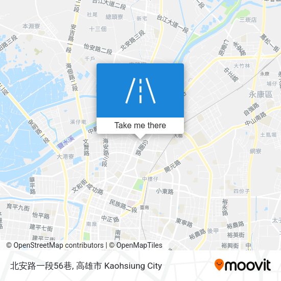 北安路一段56巷 map