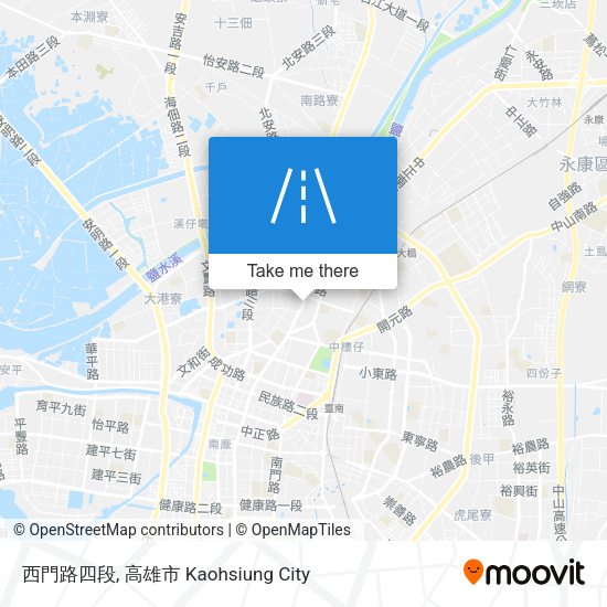 西門路四段 map