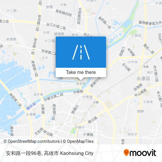 安和路一段96巷地圖