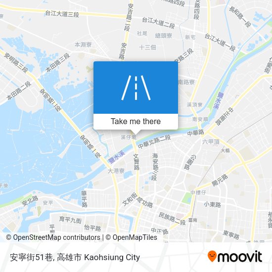 安寧街51巷 map
