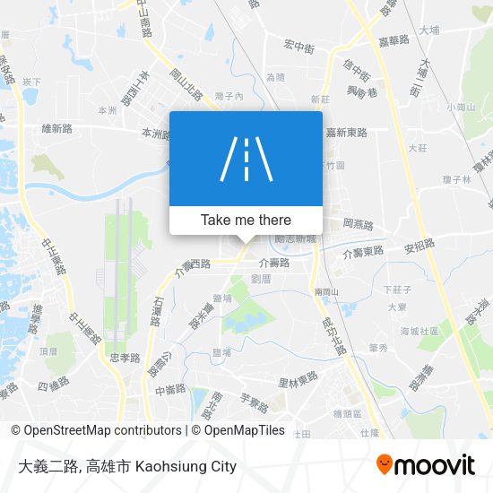 大義二路 map
