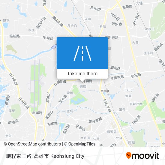 鵬程東三路地圖