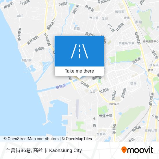 仁昌街86巷 map