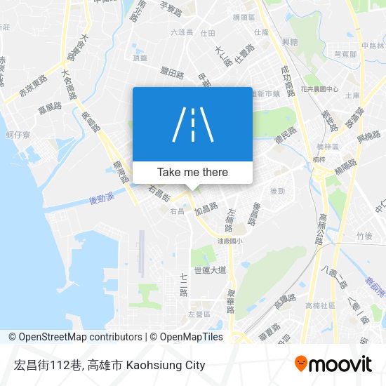 宏昌街112巷 map