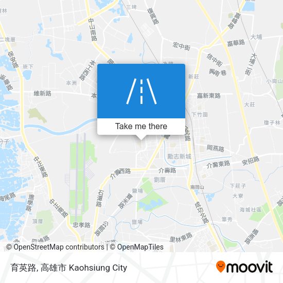 育英路 map