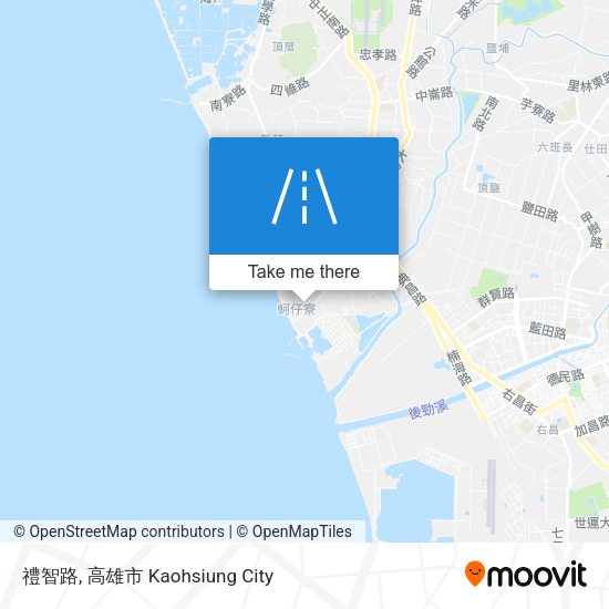禮智路 map
