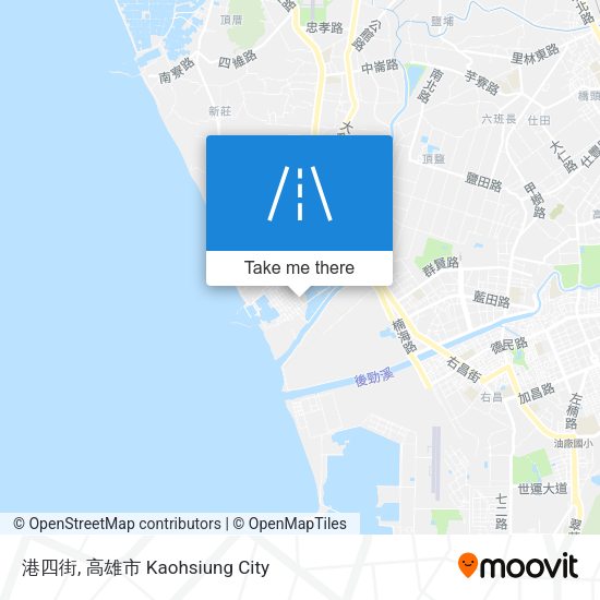 港四街 map