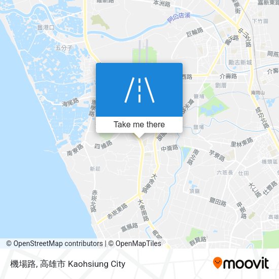 機場路 map