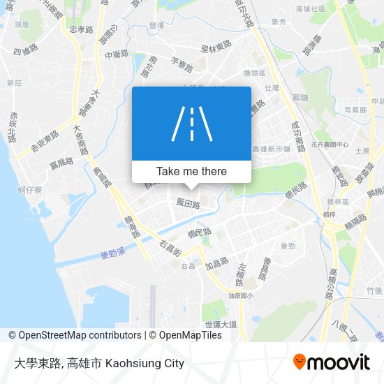 大學東路地圖