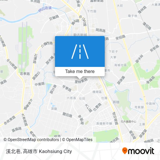 溪北巷地圖