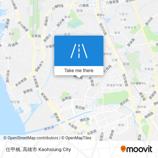 仕甲橋 map