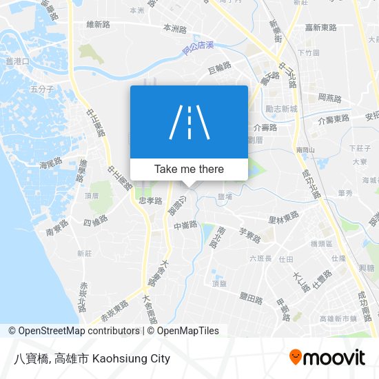 八寶橋地圖