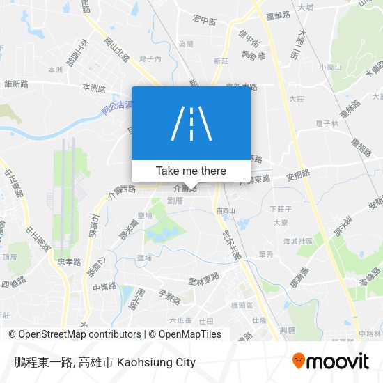 鵬程東一路地圖