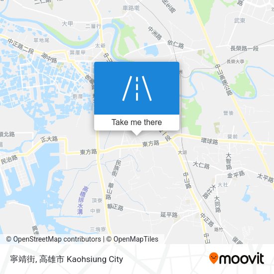 寧靖街 map