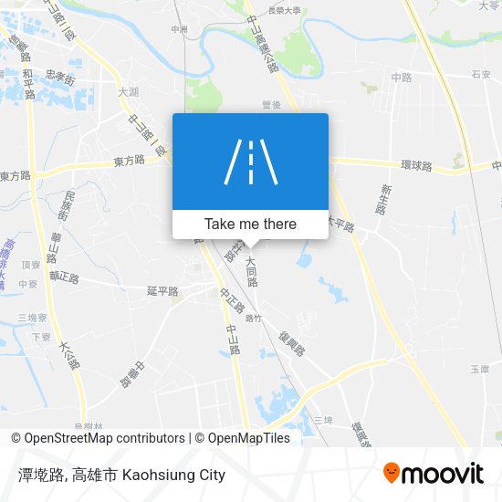 潭墘路地圖