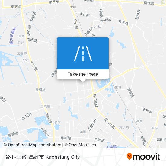 路科三路 map